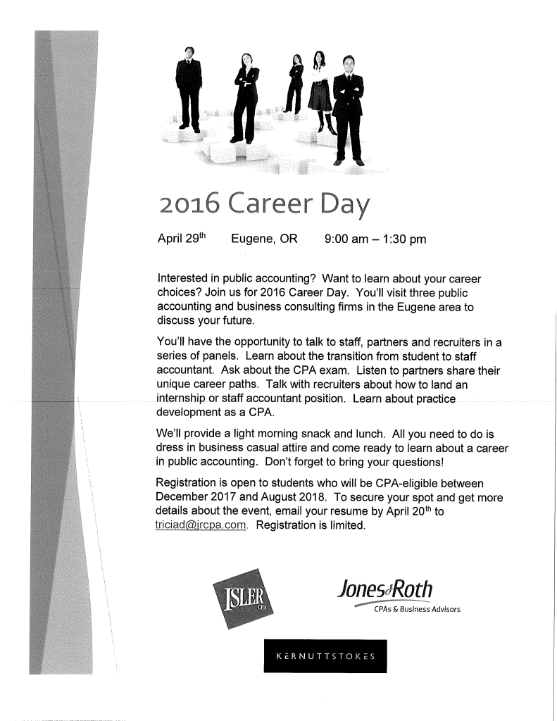 Eugene Career Day 2016